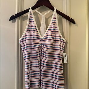 Old Navy Striped Red and Blue Tank Top NWT